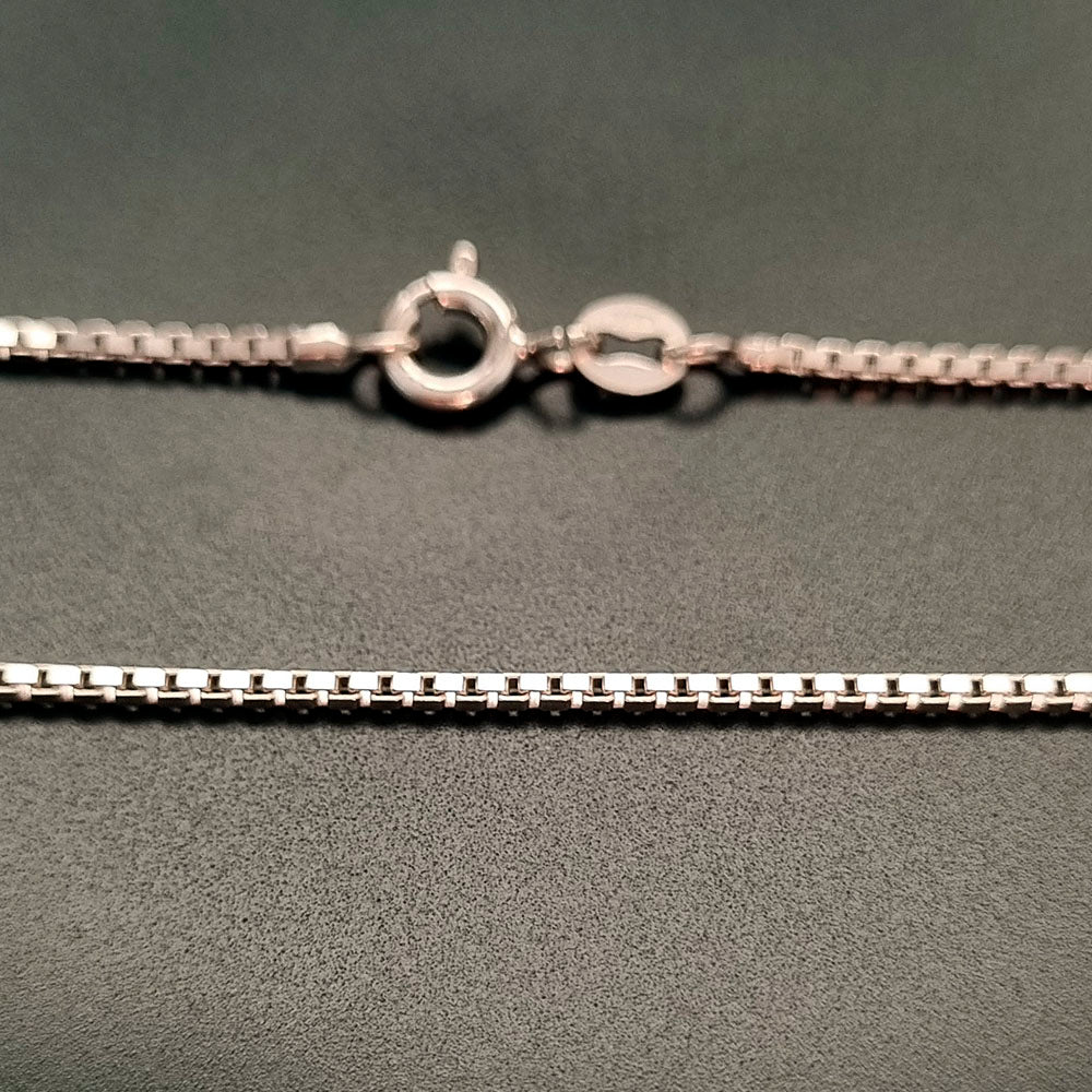Corrente Veneziana 70cm em Prata