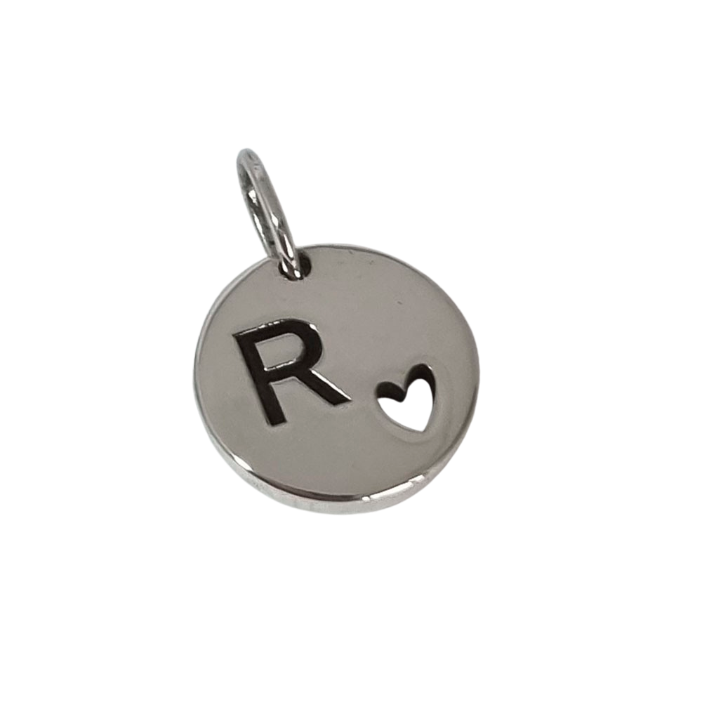Pingente Redondo Personalizado 11mm em Prata